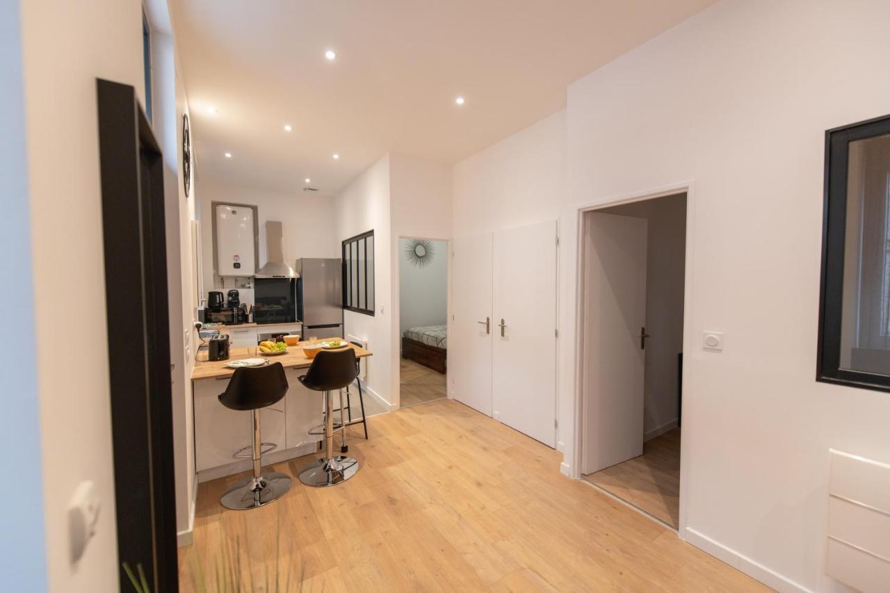 Kasa Loft Centre 2 - Wifi Et Tv - Confortable Et Stationnement Gratuit A Proximite Saint-Etienne  Luaran gambar