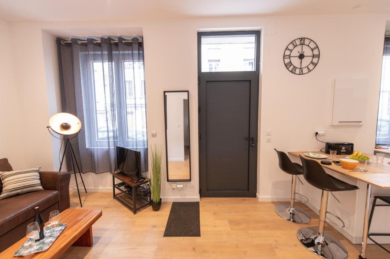 Kasa Loft Centre 2 - Wifi Et Tv - Confortable Et Stationnement Gratuit A Proximite Saint-Etienne  Luaran gambar